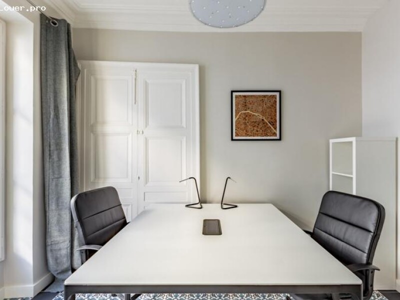 Bureau privatif et équipé 2/3 postes - Paris X