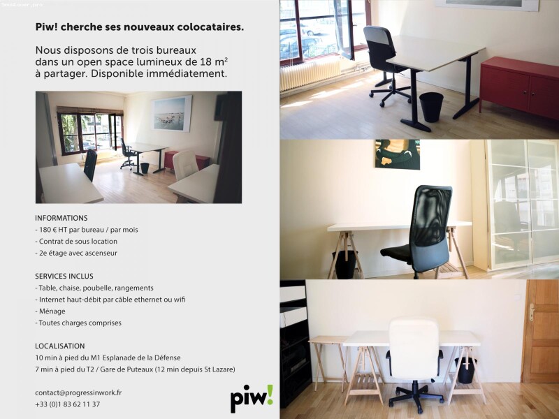 SOUS LOCATION LA DEFENSE